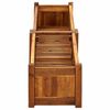 vidaXL حوض حديقة مرتفع خشب أكاسيا صلب 150&times;30&times;25 سم
