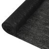 vidaXL شبكة خصوصية أسود 2&times;25 م HDPE وزن 195 جم/م&sup2;