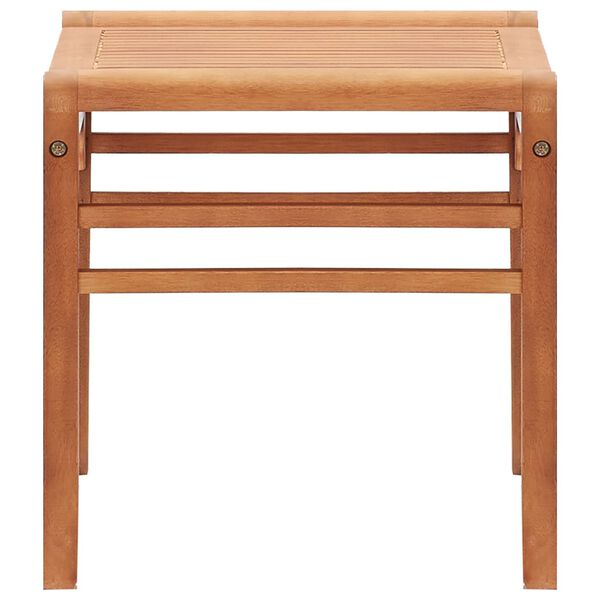 vidaXL بنش حديقة 64 سم خشب أوكالبتوس صلب