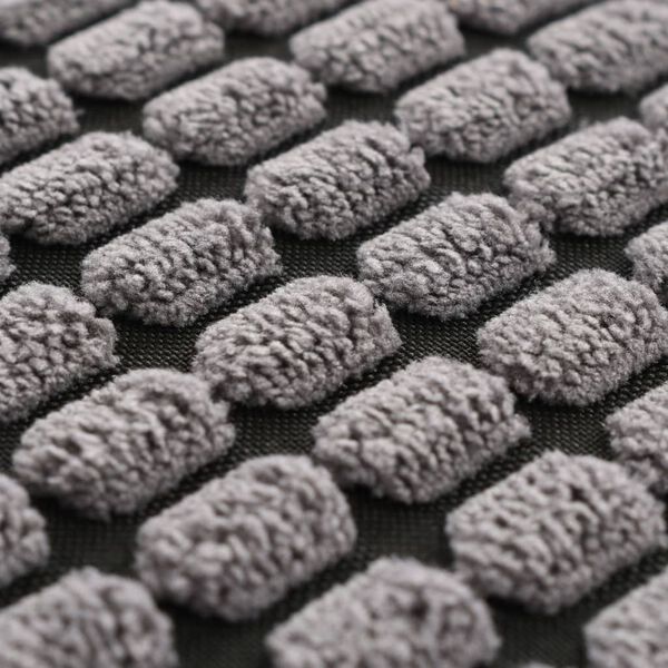 vidaXL مجموعة وسائد 2 ق مخمل 45x45 رمادي