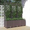 vidaXL حديقة بني 120 x 40 x 136 cm