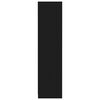 vidaXL خزانة ملابس لون أسود 50&times;50&times;200 سم خشب صناعي