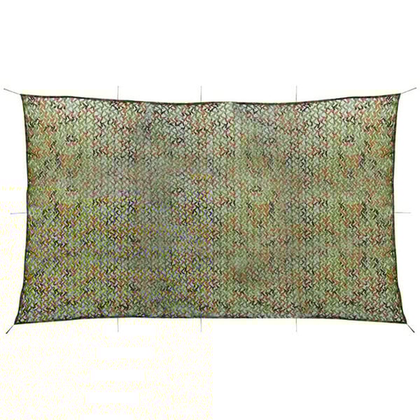 vidaXL شبكة تمويه مع حقيبة تخزين 3×5 م