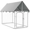 vidaXL منزل كلب خارجي مع سقف 150x100x200 سم