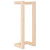 vidaXL رف مناشف مقاس 23x18x60 سم من خشب الصنوبر الصلب