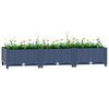 vidaXL حوض زراعي مرتفع 120&times;40&times;23 سم بولي بروبيلين