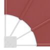 vidaXL مظلة شرفة جانبية قابلة للطي تيراكوتا 140&times;140 سم