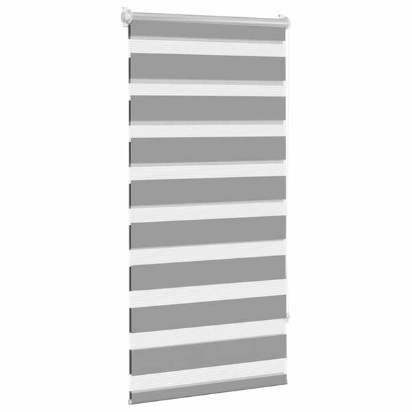 vidaXL ستارة زيبرا 80&times;150 سم رمادي