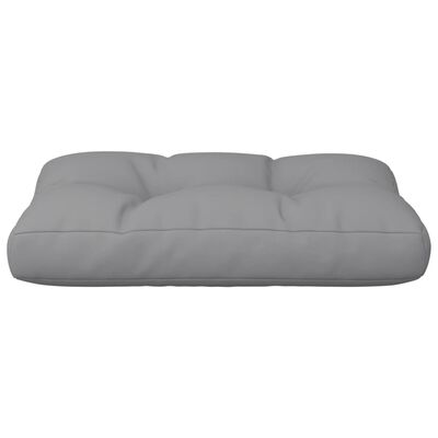 vidaXL وسادة أريكة طبلية رمادي 10x40x60 سم