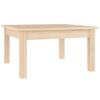 vidaXL طاولة قهوة 30x55x55 سم خشب صنوبر صلب
