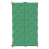 vidaXL وسادة مقعد طويل للحديقة لون أخضر 7x(50+50)x180 سم قماش أكسفورد