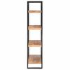 vidaXL خزانة كتب 4 طبقات 120&times;40&times;180 سم خشب أكاسيا صلب