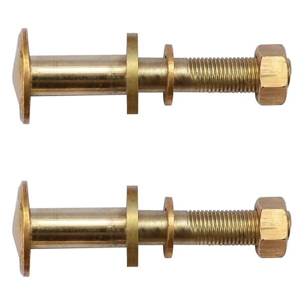 vidaXL عجلات احتياطية لكرسي التشمس 2 ق خشب ساج صلب