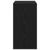 vidaXL طاولة جانبية البلوط الأسود 50 ×26 ×50 سم خشب صناعي