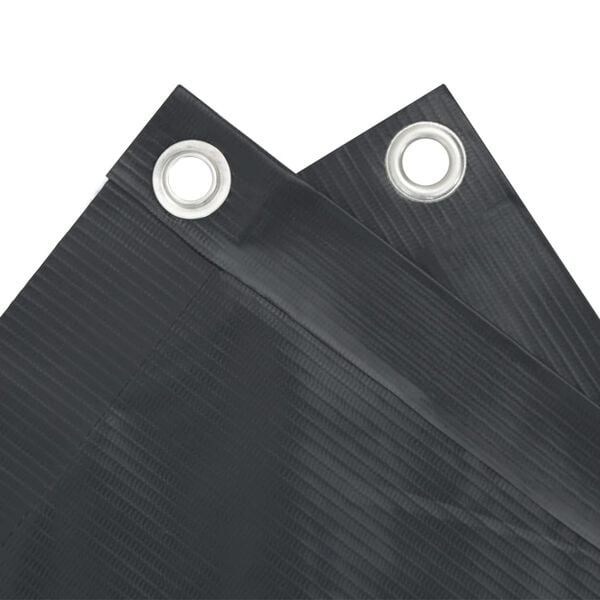 vidaXL ساتر شرفة أنثراسيت 90&times;500 سم قماش أكسفورد