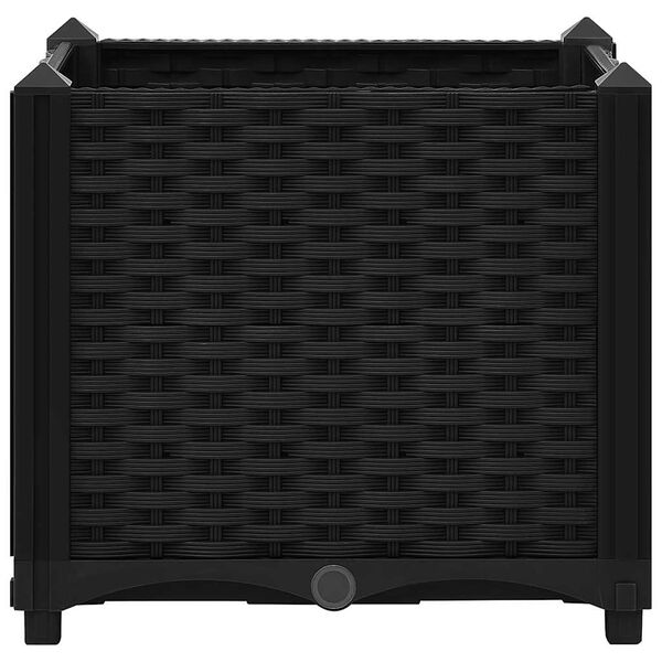 vidaXL سرير مرتفع من، 40×40×38 سم، مصنوع من مادة البولي بروبيلين