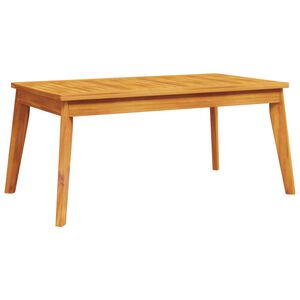 vidaXL طاولة طعام للحديقة 45x55x100 سم خشب أكاسيا صلب