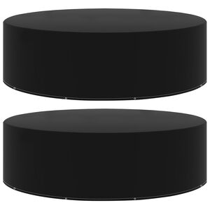 vidaXL أغطية أثاث حديقة 2 ق 10 فتحة تثبيت 325&times;90 سم