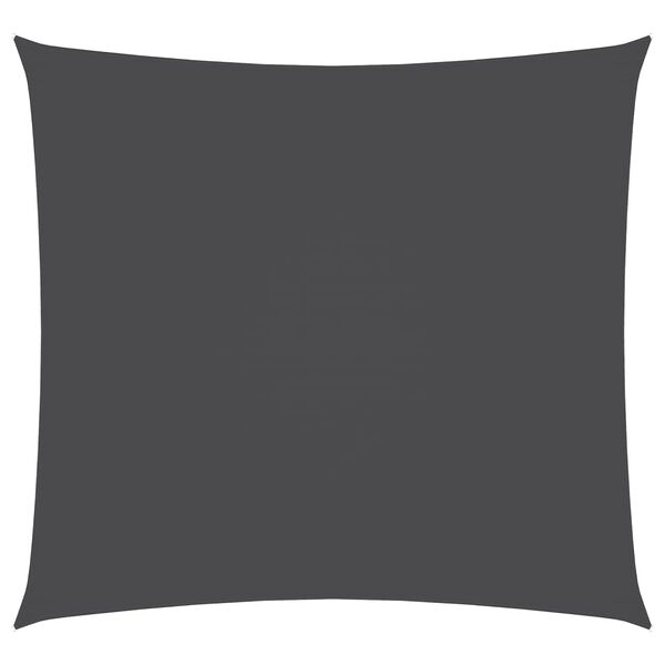vidaXL مظلة شراعية قماش أكسفورد مربعة الشكل 2×2 سم أنثراسيت