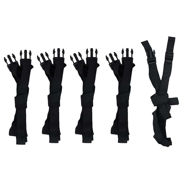 vidaXL غطاء قارب أزرق 530×199×40 سم