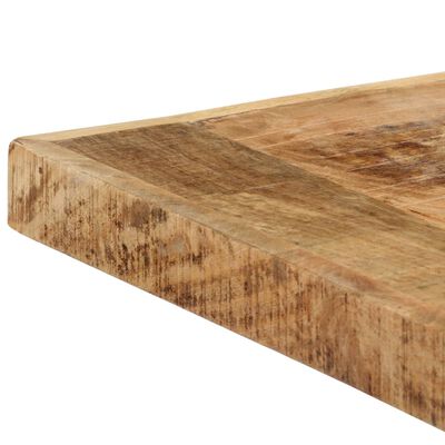 vidaXL طاولة طعام 140×70×75 سم خشب مانجو خشن صلب