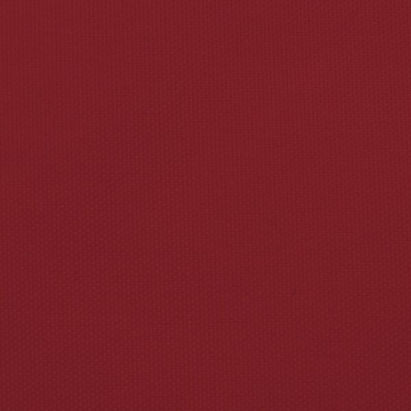 vidaXL مظلة شراعية قماش أكسفورد شكل شبه منحرف 4/3×2 م أحمر