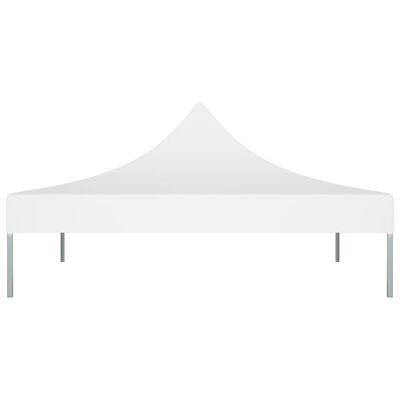 vidaXL سقف خيمة حفلات 2×2 م أبيض 270 جم/م²