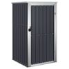 vidaXL Garden Tool Shed Anthracite 88x89x161 cm Galvanised Steel - Untranslated