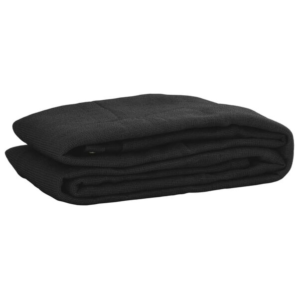 vidaXL شبكة حاوية 3.5&times;8 م HDPE أسود