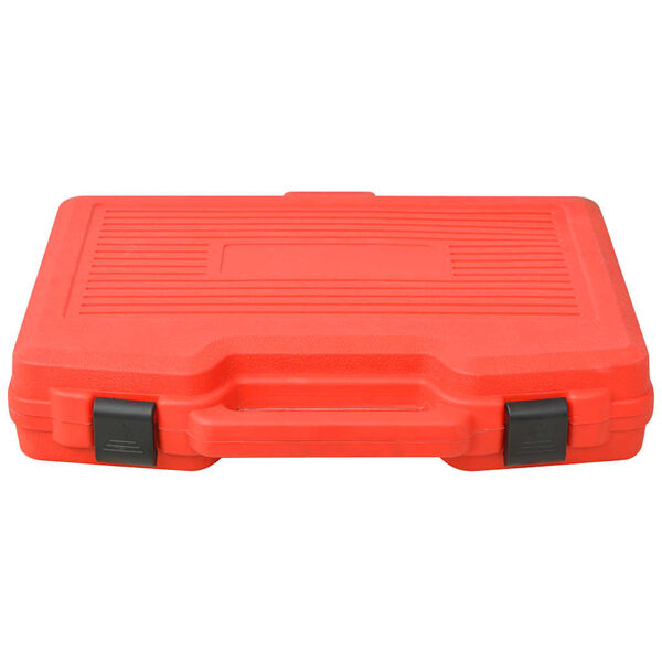 vidaXL رافعة تروس أحمر فولاذ