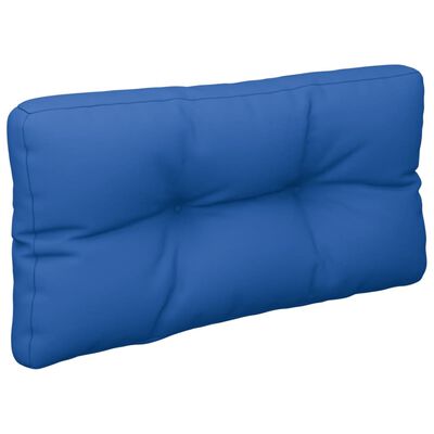 vidaXL وسادة أريكة طبليات أزرق ملكي 80×40×10 سم