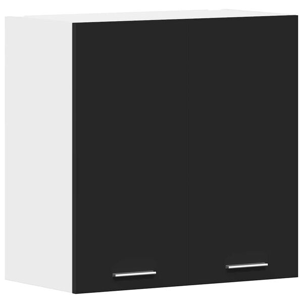 vidaXL خزانة معلقة أسود 60×31×60 سم خشب صناعي