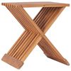 vidaXL مقعد قابل للطي 40&times;32&times;45 سم خشب ساج صلب