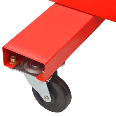 vidaXL عربة أدوات الورشة مع 1125 أداة فولاذ أحمر