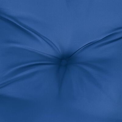 vidaXL وسادة مقعد حديقة أزرق 200×50×7 سم قماش