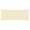 vidaXL مظلة شراعية 160 جم/م² كريمي 2×4.5 م HDPE