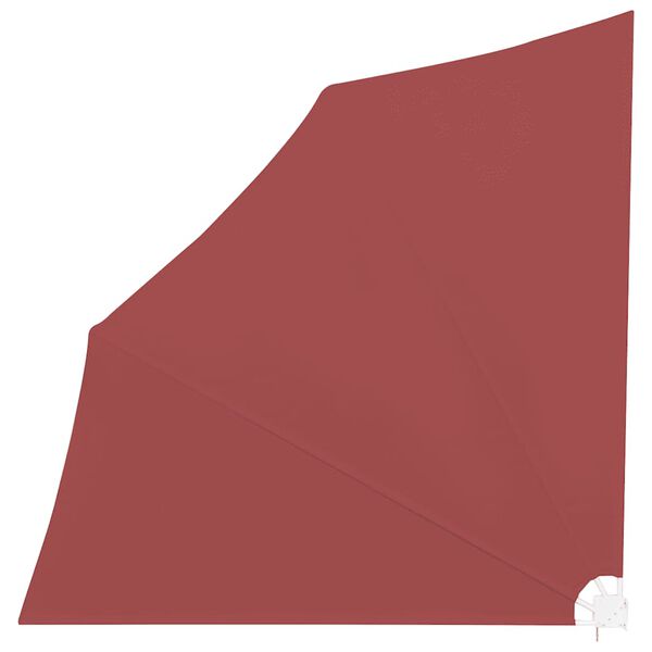 vidaXL مظلة شرفة جانبية قابلة للطي تيراكوتا 140&times;140 سم