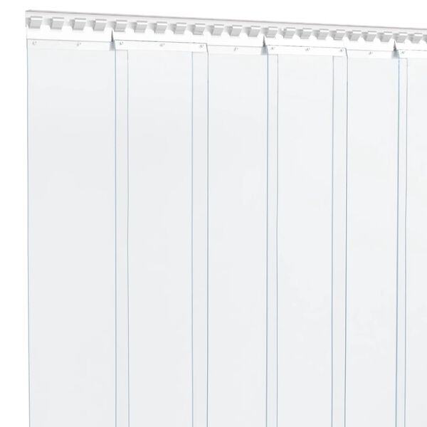 vidaXL لفافة ستارة شريطية PVC سمك 2.6 مم 300 مم &times; 25 م