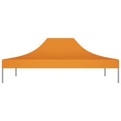 vidaXL سقف خيمة حفلات 4×3 م برتقالي 270 جم/م²