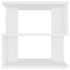 vidaXL طاولة جانبية أبيض 40&times;40&times;40 سم خشب صناعي