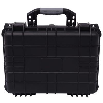vidaXL حقيبة واقية أسود 40.6×33×17.4 سم