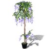 241364 Artificial Wisteria with Pot 120 cm - Untranslated