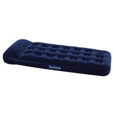 Bestway Bestway سرير هوائي قابل للنفخ محشو بالصوف مع مضخة قدم مدمجة 185×76×28 سم