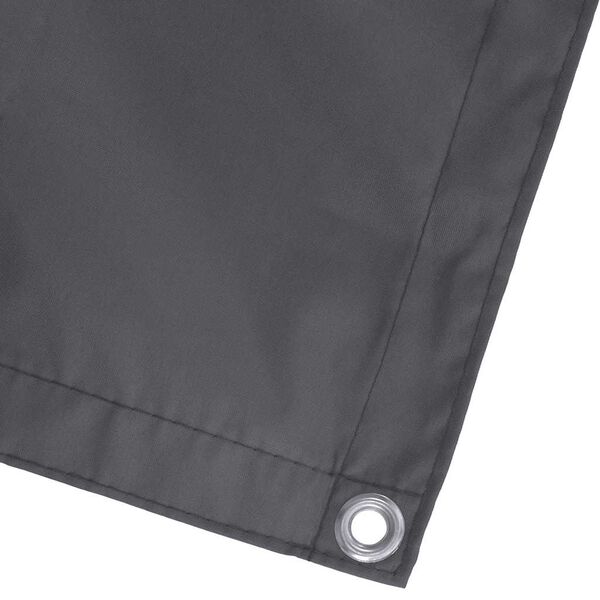 vidaXL ساتر شرفة أنثراسيت 120&times;300 سم قماش أكسفورد
