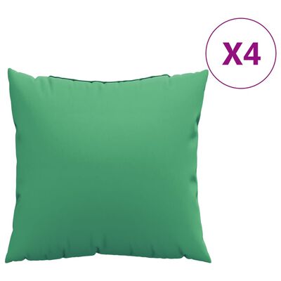 vidaXL 314359 vidaXL Throw Pillows 4 pcs Red 60x60 cm Fabric