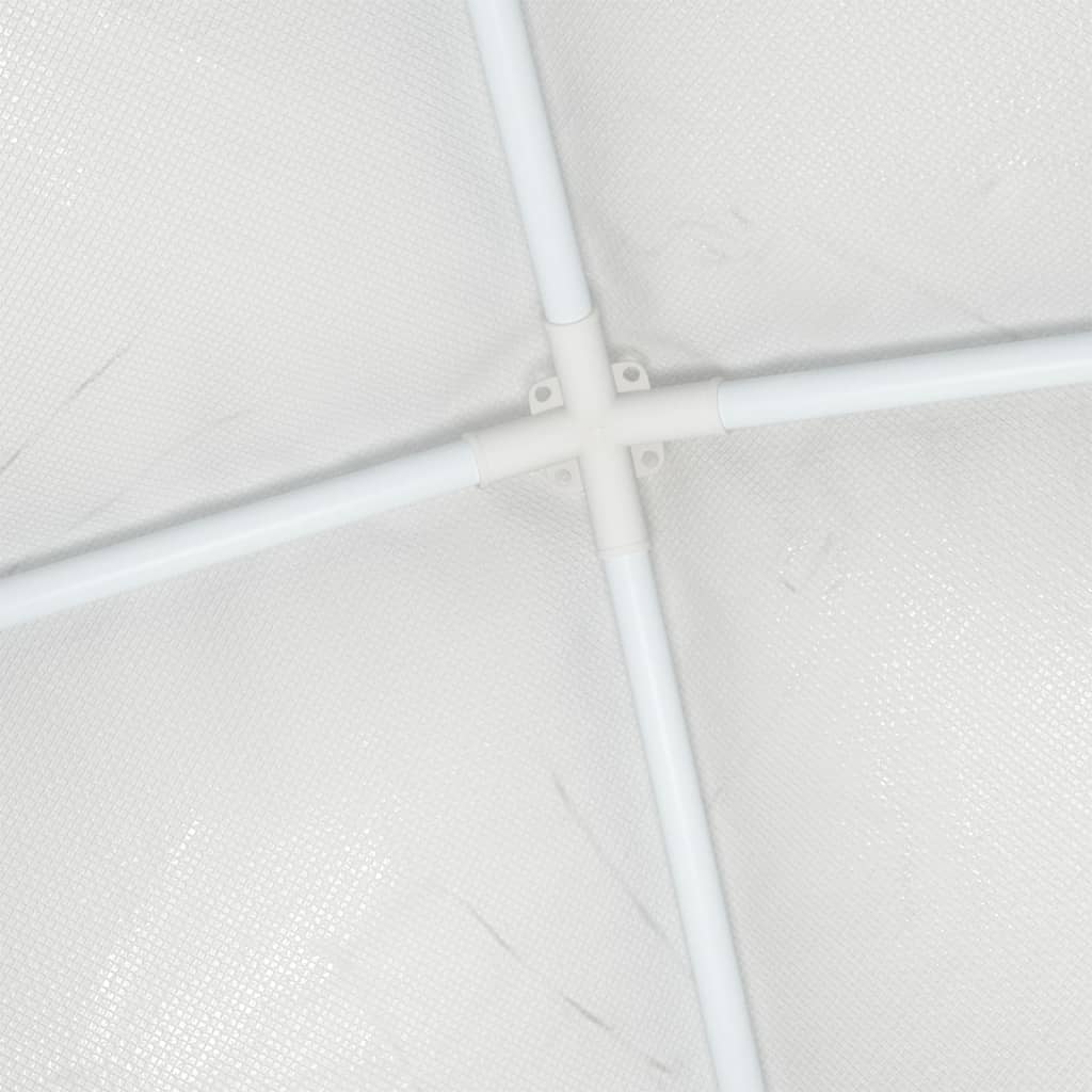 vidaXL خيمة حفلات 4×4 م أبيض