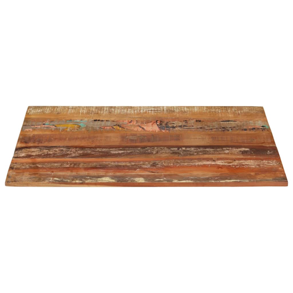 vidaXL سطح طاولة مستطيل 70×90 سم 15-16 ملم خشب صلب مستصلح
