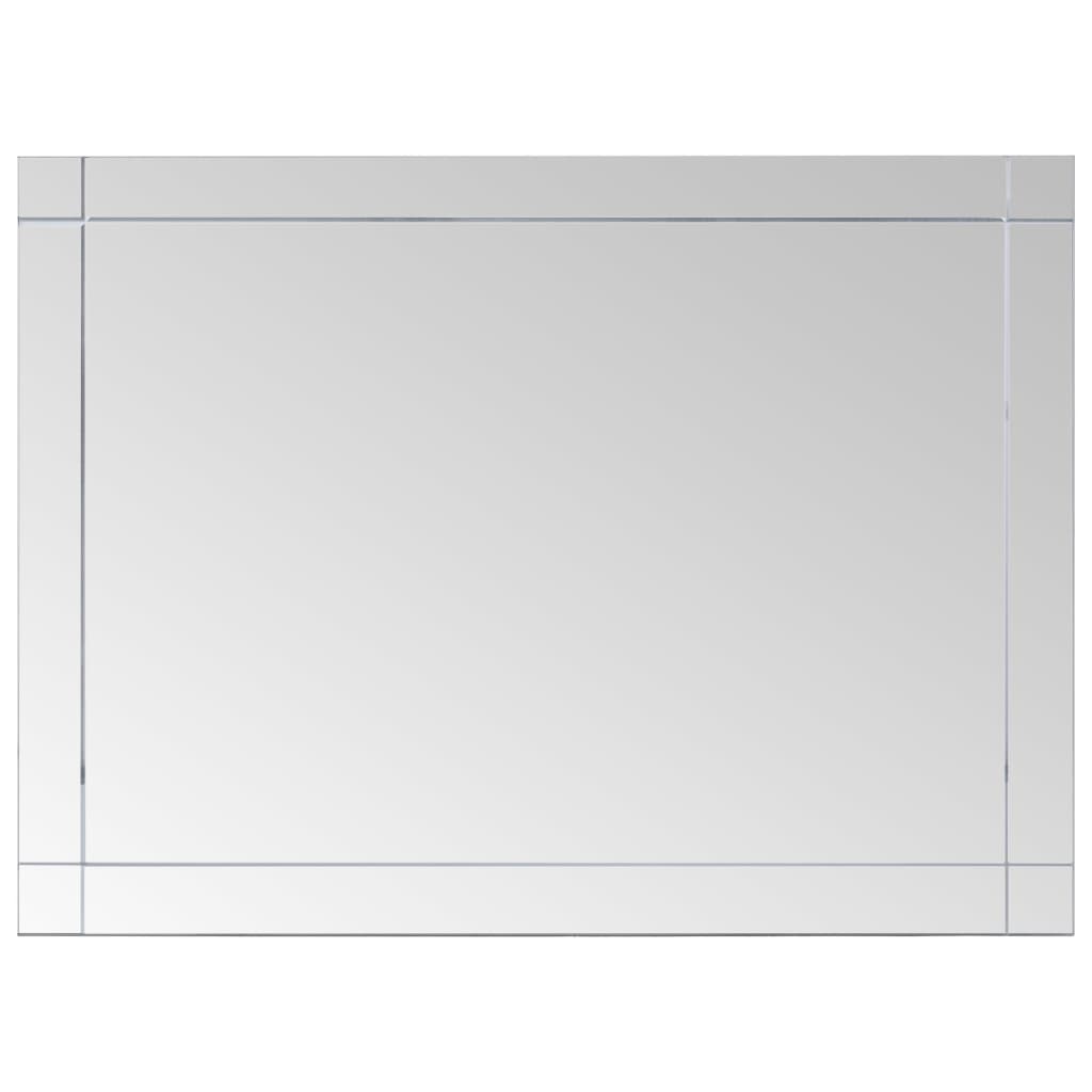 vidaXL مرآة حائط 60×50 سم زجاج
