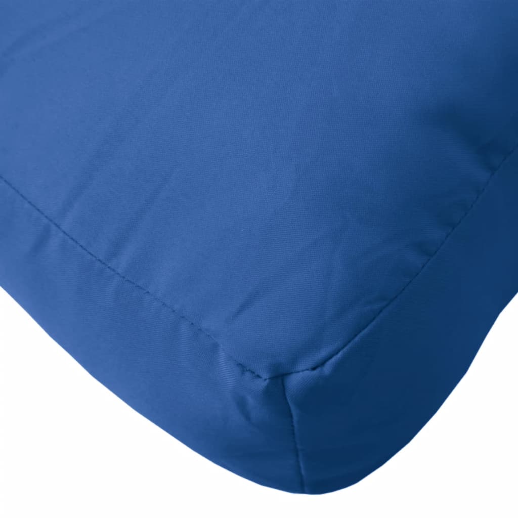 vidaXL وسادة أريكة طبليات أزرق ملكي 60×40×10 سم