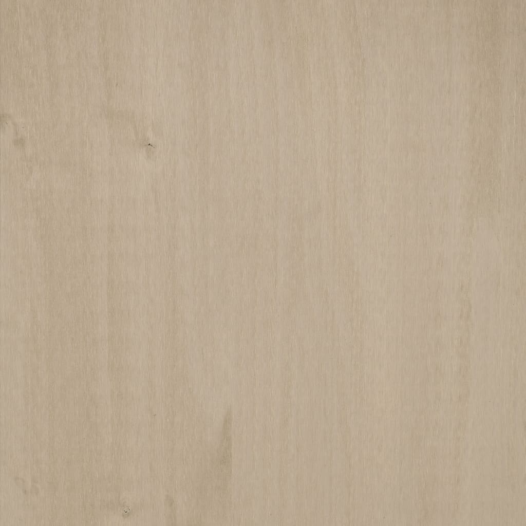 vidaXL خزانة جانبية بني عسلي 79×40×80 سم خشب صنوبر صلب